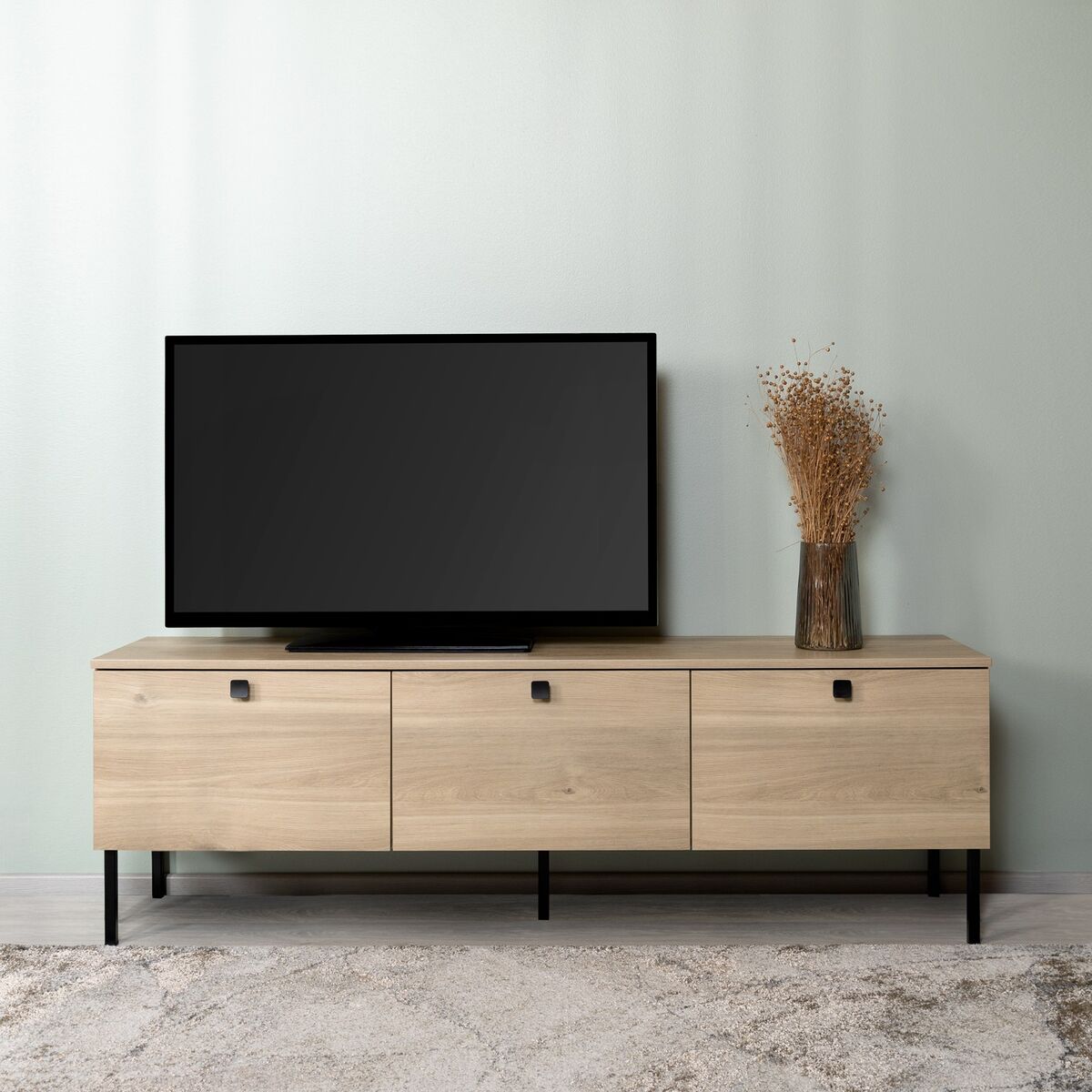 Hiipakka Sento tv-taso 160 cm hunaja tammi